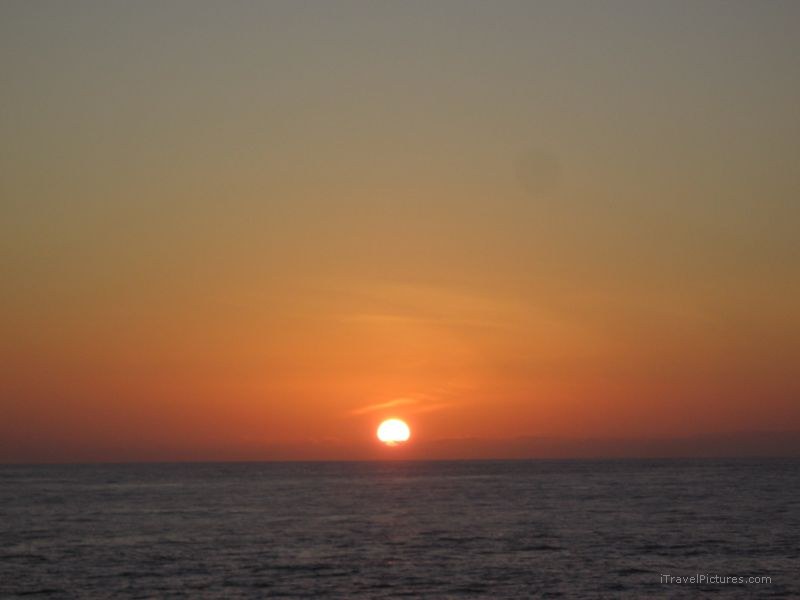 sunset sun